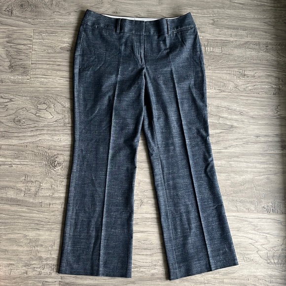 LOFT Ann Taylor Grey “Julie Trousers” Size 12 - Picture 2 of 4